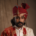 Royal Crimson Wedding Safa