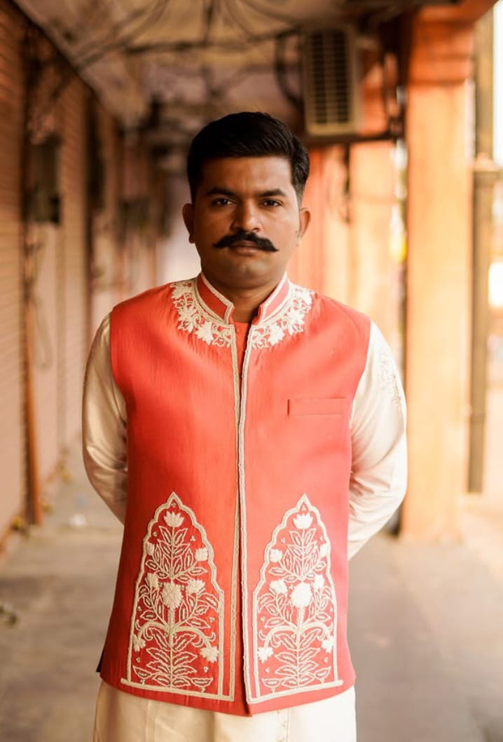 Marigold Mela Hand-Worked Koti